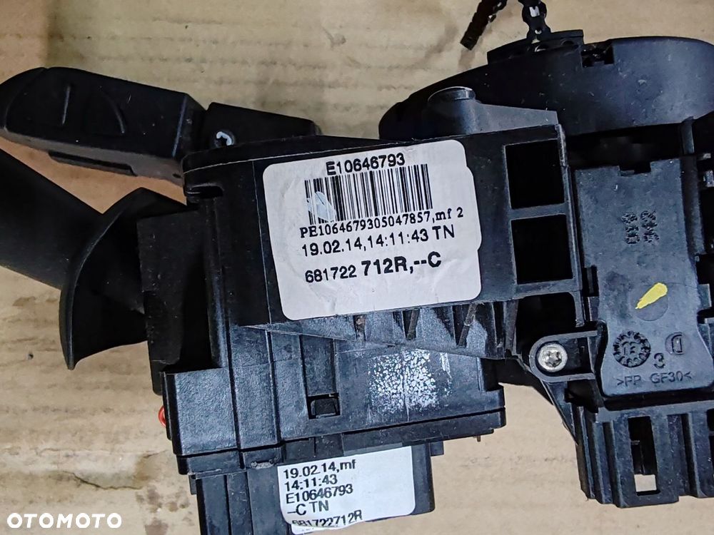 Manetka przełącznik świateł 681722712R taśma Dacia Sandero II Stepway 12-16 - 8