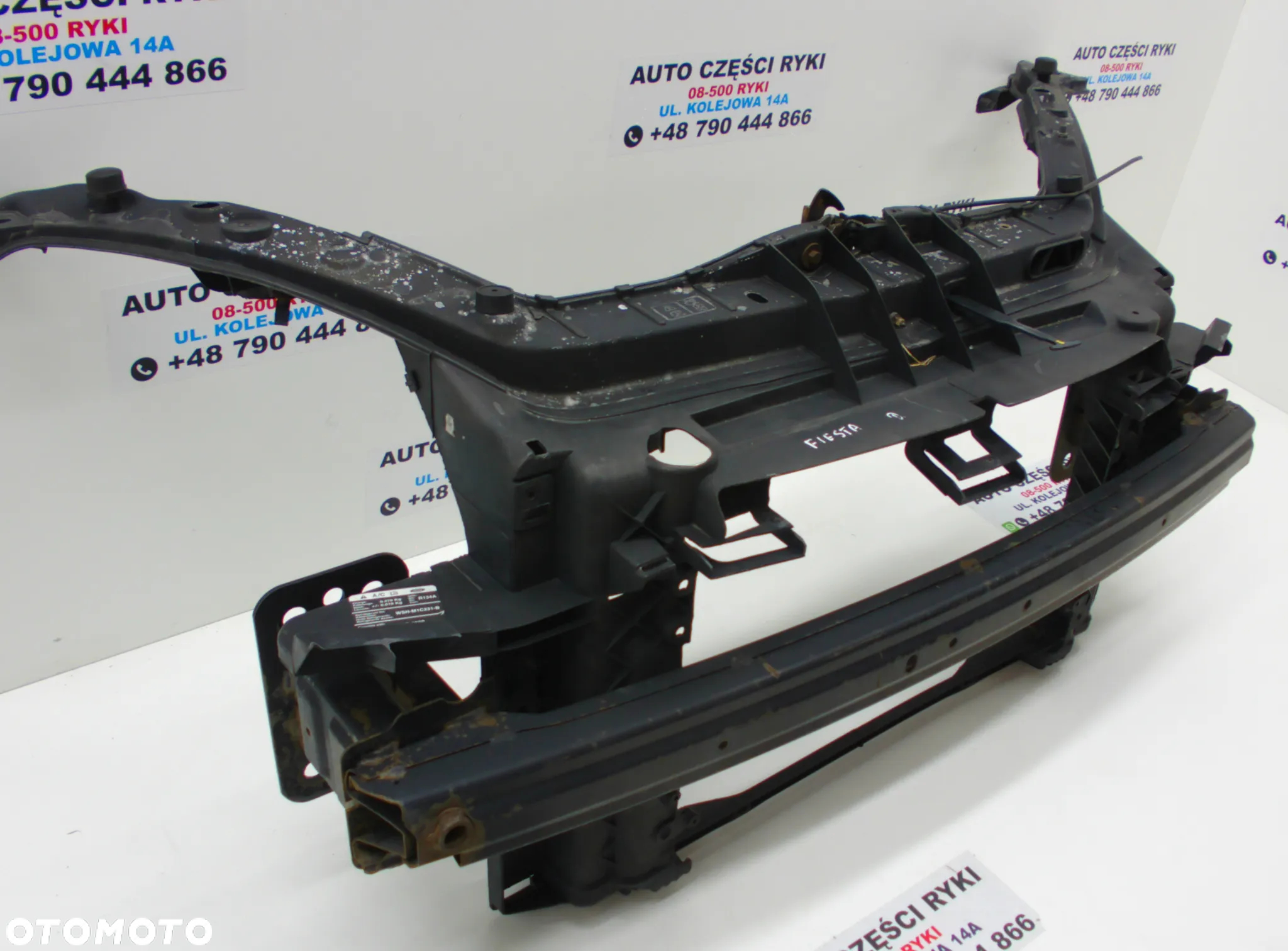 Ford Fiesta MK6 Wzmocnienie Pas Przedni Belka Zderzaka Przód Pas - 3