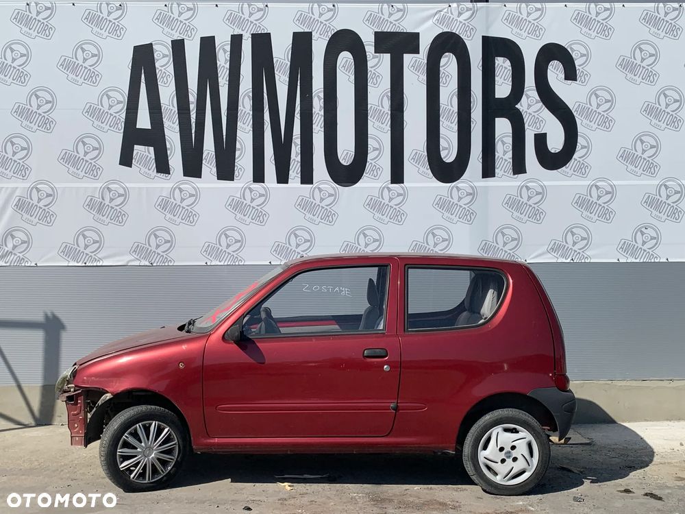 FIAT SEICENTO 2004 *SAMOCHÓD NA CZĘŚCI* 1840 MASKA LAMPA DRZWI LUSTERKO ZDERZAK GRILL BŁOTNIK KLAPA BELKA PRAWE LEWE PRZÓD TYŁ - 3