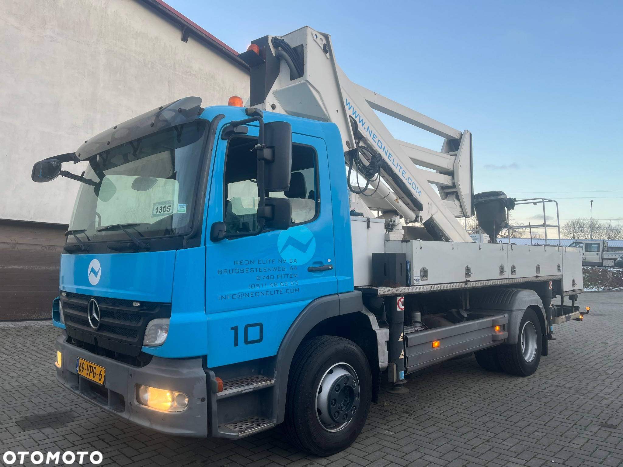 Mercedes-Benz Podnośnik Koszowy Zwyżka Gsr E290PX 29 Metrów Pełna Hydraulika !!! Jak Wumag Ruthmann Multitel Udt! Import ! - 14