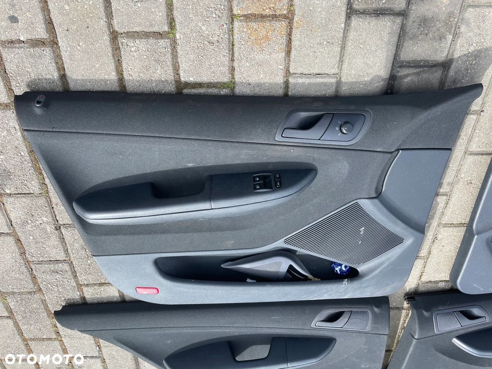 SKODA FABIA I BOCZKI TAPICERKA DRZWI KOMPLET - 3