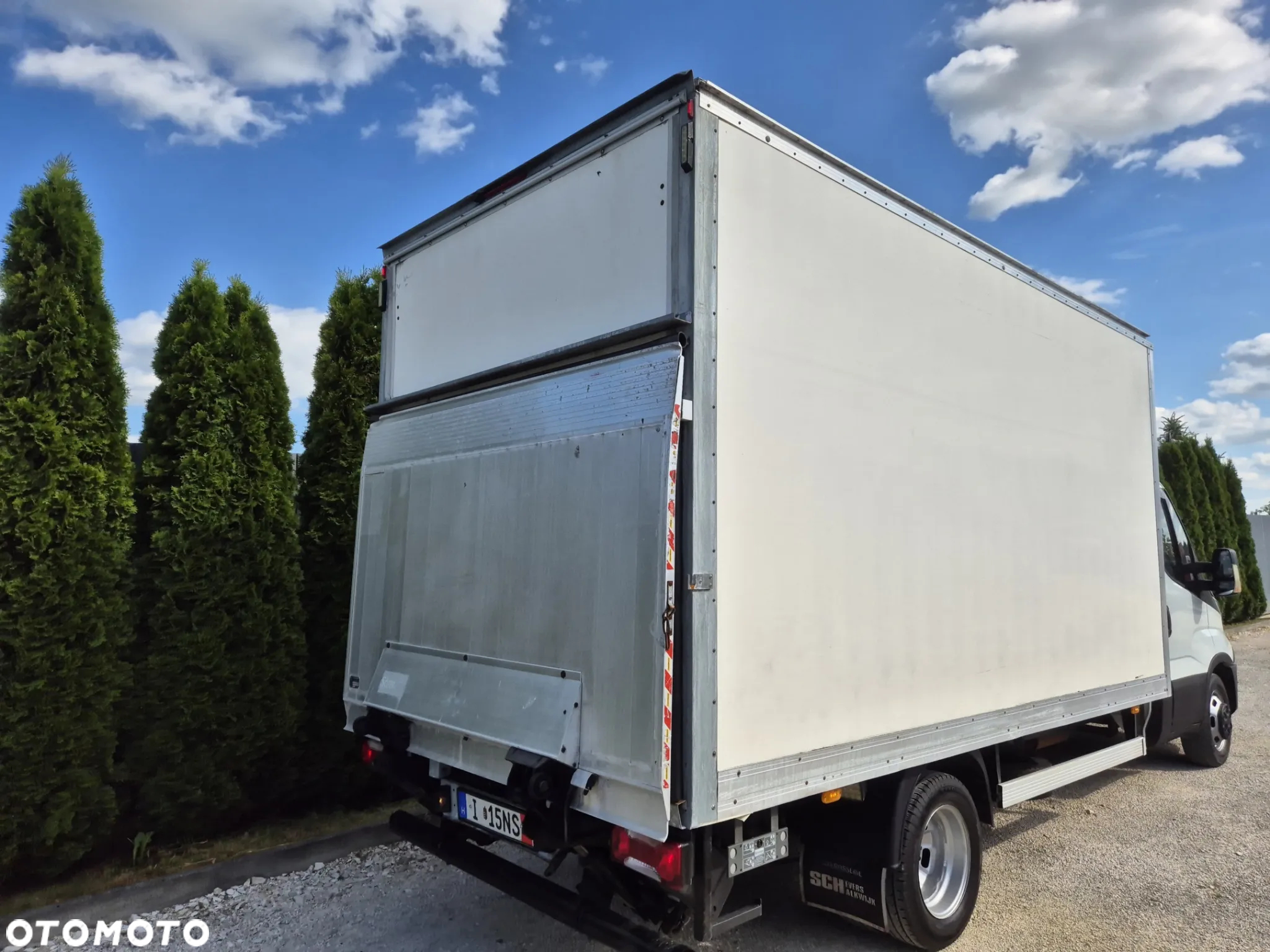Kontener 8 palet Iveco 2016 winda 750kg, regulowana podramówka, Master, Duacto, Inne ,stan bdb - 3