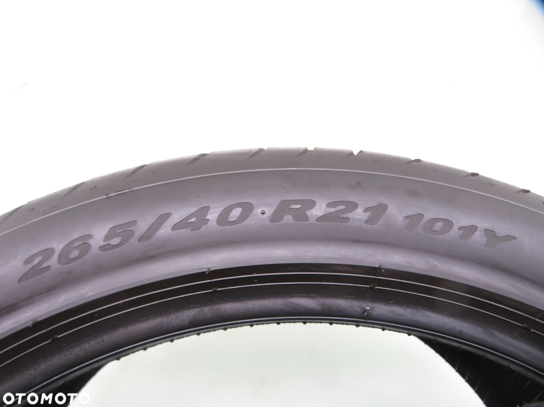 2X 265/40R21 OPONY LETNIE Pirelli P zero TM 101Y - 5