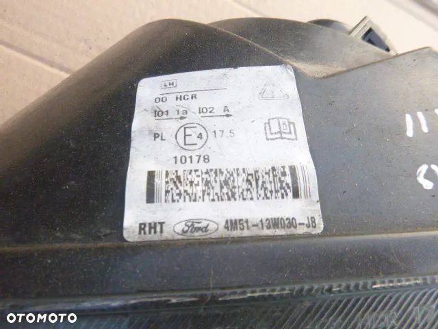 LAMPA LEWY PRZÓD LEWA PRZEDNIA FORD FOCUS MK2 04- - 5