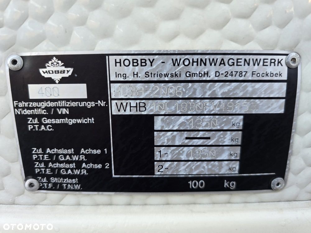 Hobby DE LUXE 400 - 16