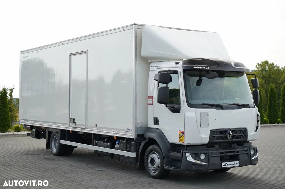 Renault D 210 / 4x2 / CONTAINER / 7.5M / DHOLLANDIA LIFT / EURO 6 - 3