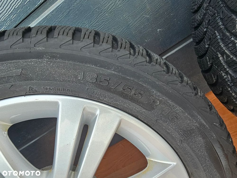 KOŁA FELGI ALUMINIOWE OPONY ZIMOWE OPEL VECTRA ASTRA ZAFIRA SIGNUM MERIVA 16 cali 5x110 ET44 185/55/16 - 9