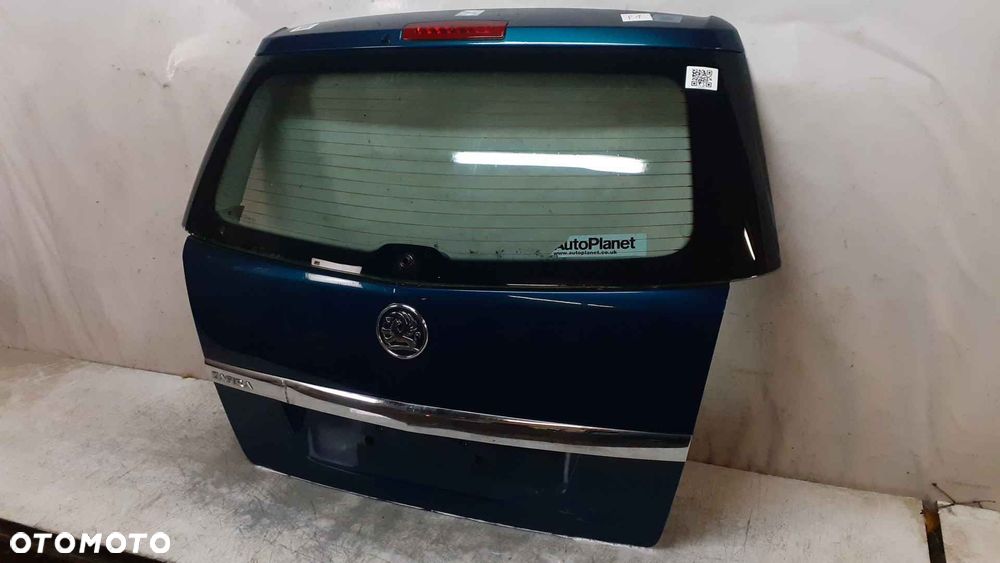 / KLAPA TYŁ TYLNA BAGAŻNIKA DO OPEL ZAFIRA B Z21U ZIELONE - 3