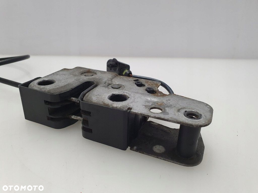 SUPERB II 3T ZAMEK MASKI 3T0823509 PRZEDNIEJ ORYGINAŁ Z CZUJNIKIEM I LINKĄ - 8