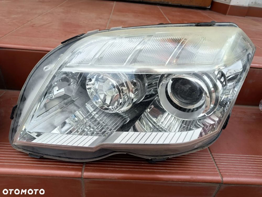 MERCEDES GLK X204 08-12 Lampa Lewa Prawa Przód Przednia Xenon Skrętny Europa - 2