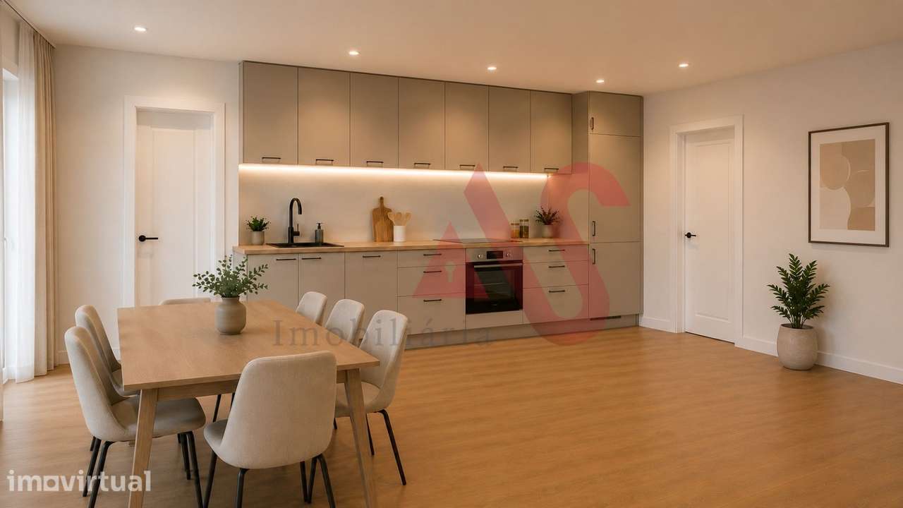 Moradia T3 renovada, com Suíte, Closet e Aparcamento Exterior p/ 2 Car - Grande imagem: 2/6