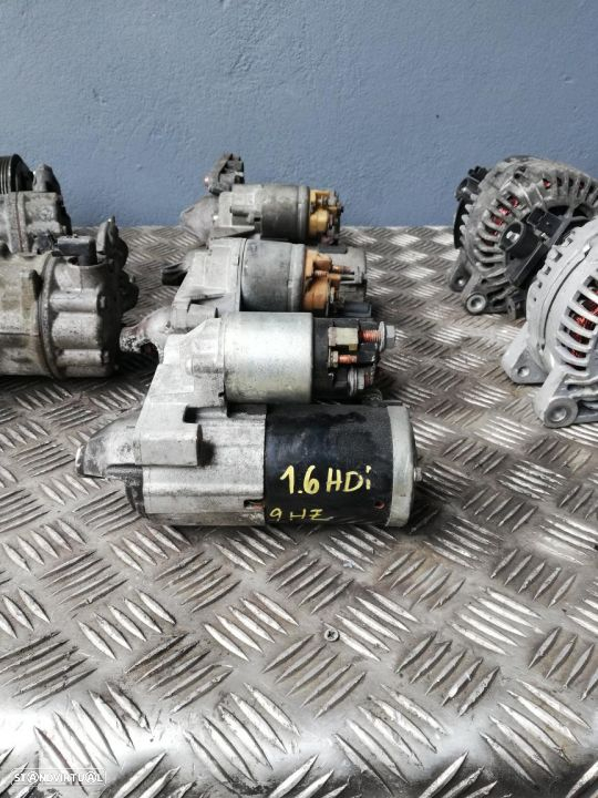 Motor de arranque PSA Peugeot e Citroen 1.4 e 1.6Hdi - vários modelos. - 2
