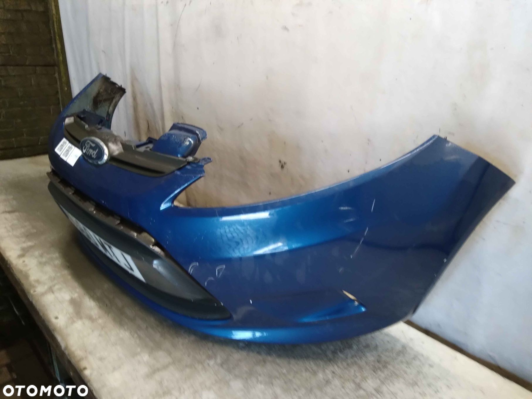 ^ ZDERZAK PRZÓD PRZEDNI DO FORD FIESTA MK7 VII C9 NIEBIESKI - 3
