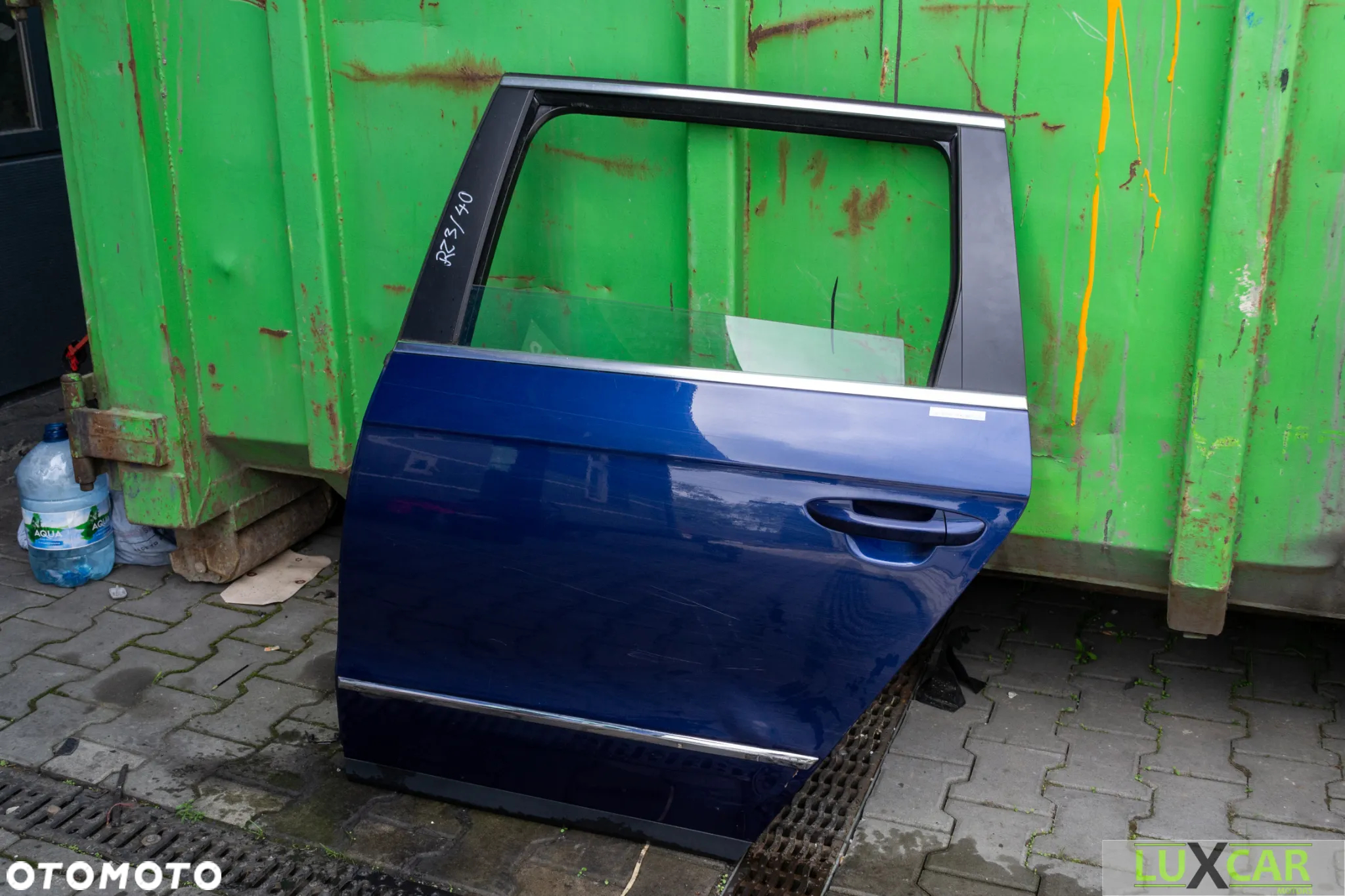 VW PASSAT B6 KOMBI DRZWI LEWE TYŁ TYLNE KOLOR LD5Q GORLICE RZ3/40 - 2