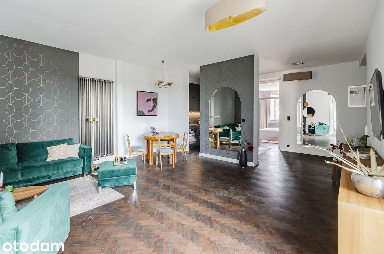 Piękny apartament w przedwojennej kamienicy blisko Pola Mokotowskiego
