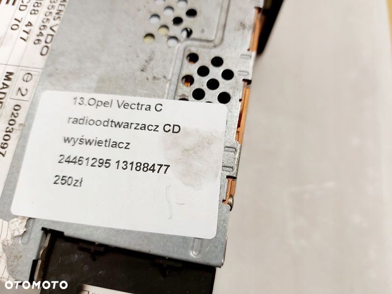 opel vectra c iii radioodtwarzacz cd wyświetlacz - 10