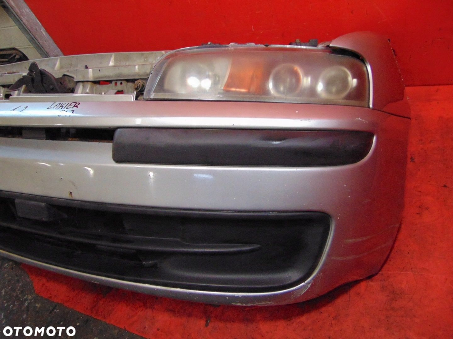 FIAT PUNTO II 1.2 5D 99- PAS PRZEDNI ZDERZAK LAMPY CHŁODNICA WENTYLATOR 647 - 6