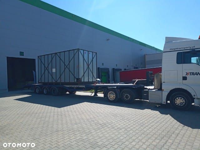 Van Eck platforma niskopodwoziowa, muldy, zagłębienia na kombajn, ładowarkę, dźwig, ciągnik siodłowy, 13,5m pokładu - 2