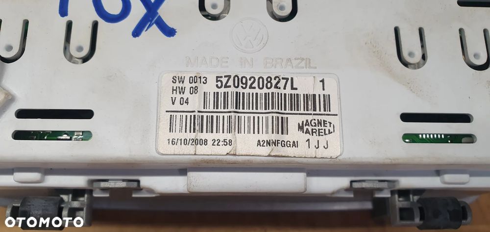 Licznik zegary oryginał VW FOX 5Z0920827L - 6