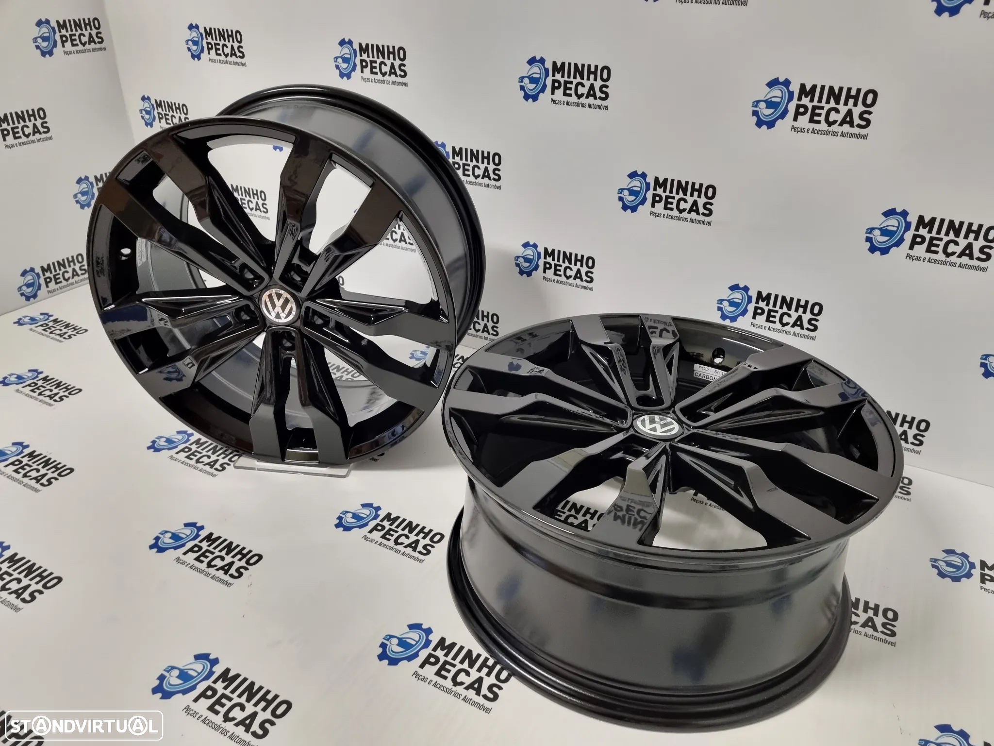 Jantes Vw Tiguan R-Line em 18 Preto Brilho - 5