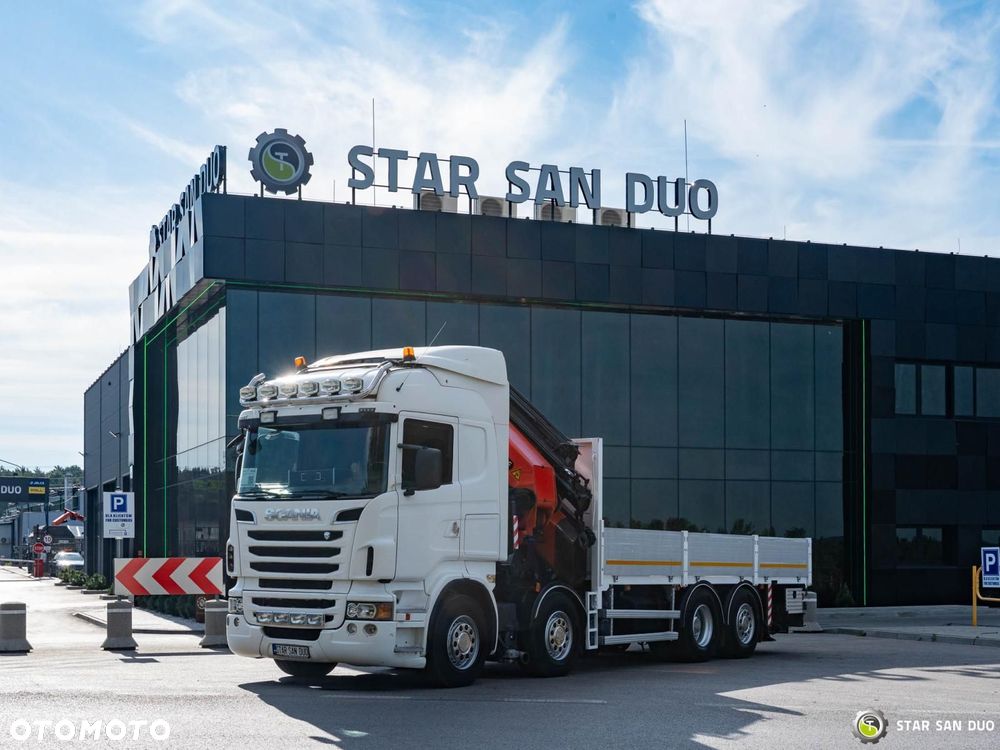 Scania R560 8x2 PALFINGER PK 85002 Fly Jib HDS Żuraw Crane Kran - 12