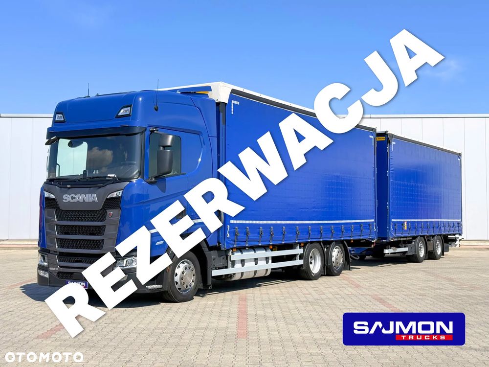 Scania SUPER / S460 / ZESTAW TANDEM 120M3 / PRZEJAZDOWY / SALON PL - 1