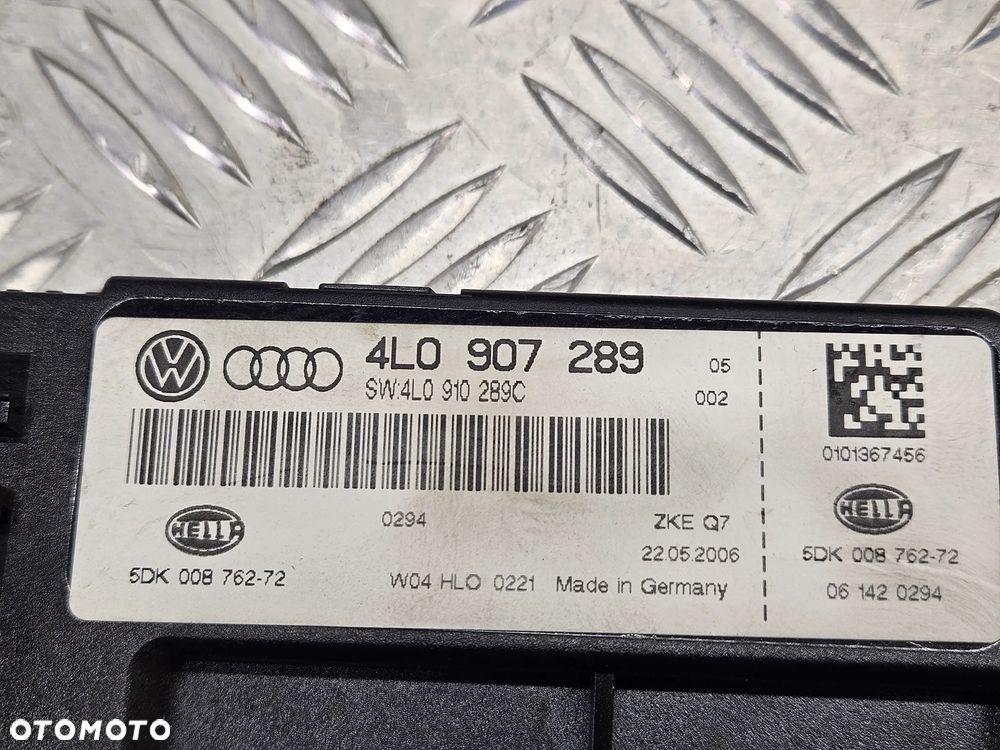 AUDI Q7 4L 05-15R STEROWNIK MODUL KOMFORTU SWIATEL 4L0907289 - 3