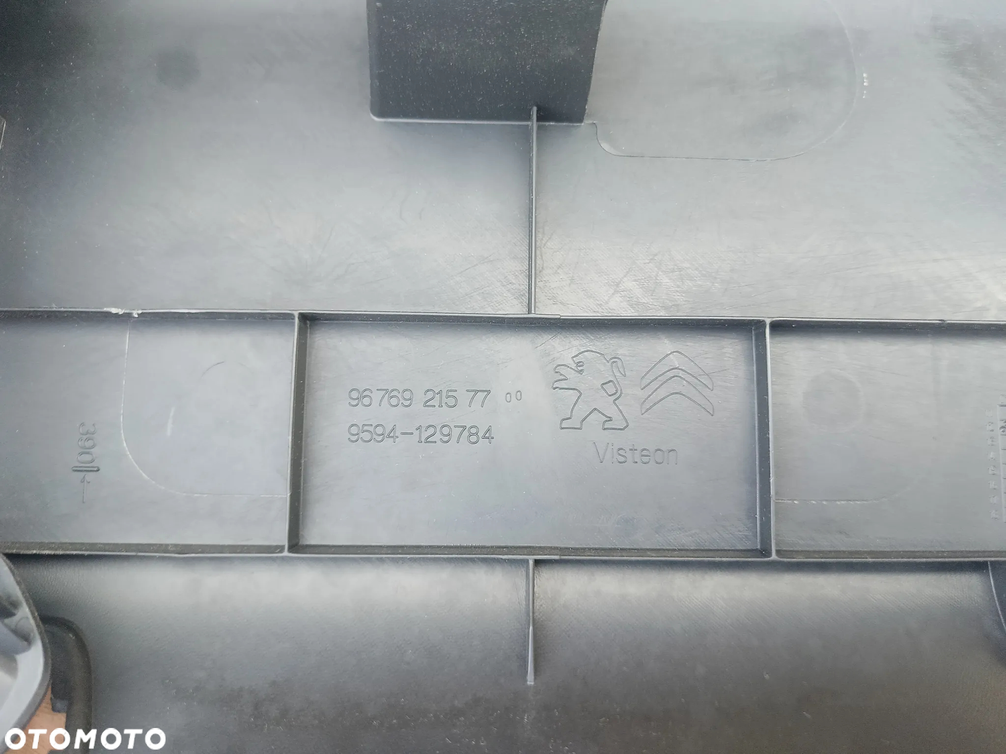 Citroen C-Elysee II 18R półka bagażnika tylna tył 9676921577 - 2
