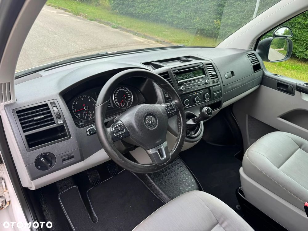 Volkswagen TRANSPORTER T5 L2H1 LIFT Długi Klima Elektryka Tempomat Furgon 3os. Hak Serwis - 11