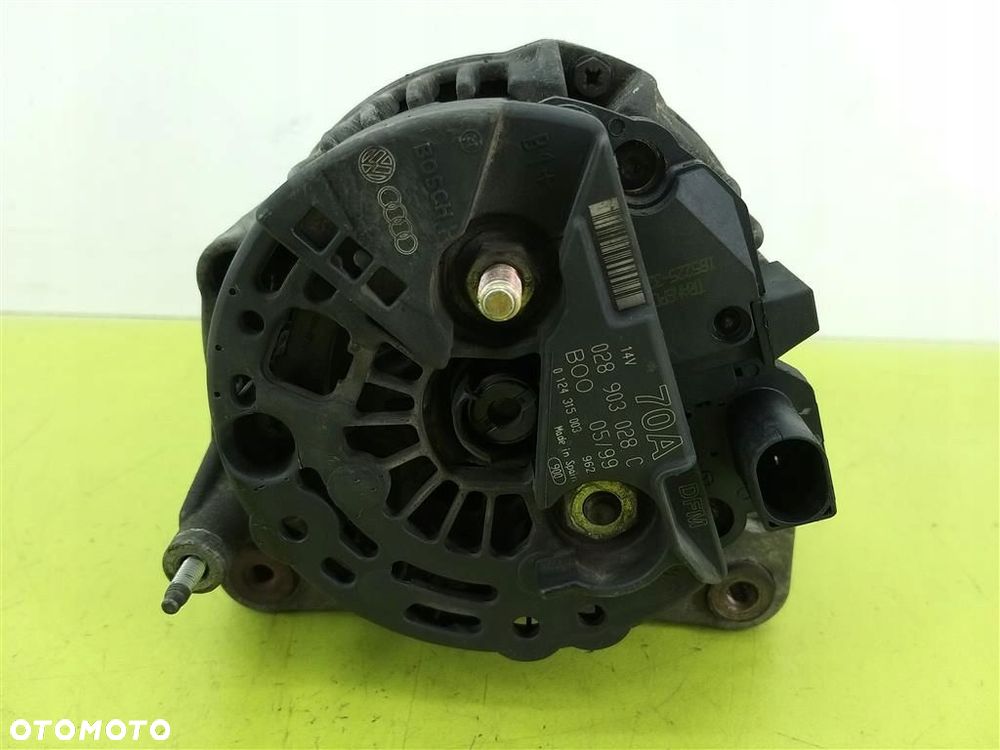 Alternator VW Bora 1999-2006 1,6 B BOSCH 028903028C 70A ORYGINAŁ - 5