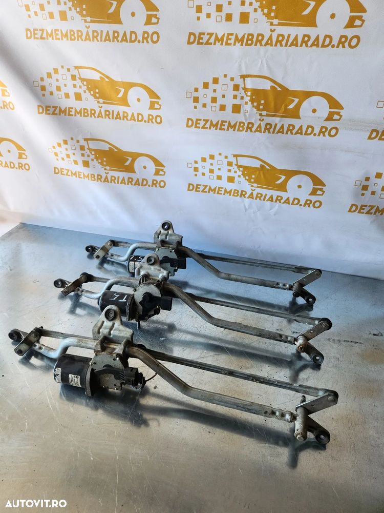 Ansamblu Motoras Stergatoare Stergator Vw Transporter T5 Volan Stanga Europa - Dezmembrari Arad - 2