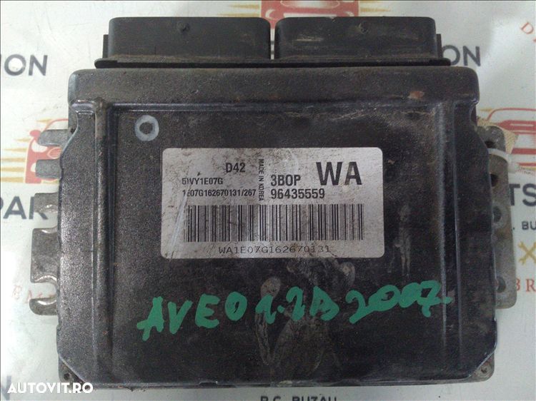 calculator motor chevrolet aveo 1.2 b an fabr.2007 - 1