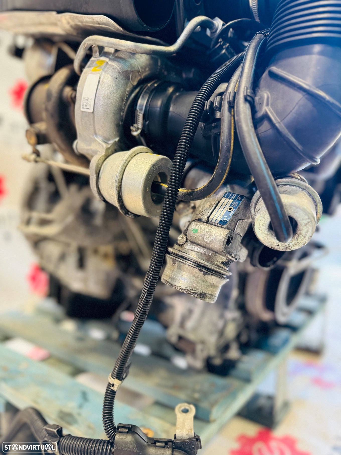 Motor Mercedes Classe C 2.2CDi W204 / 651.911 - 5