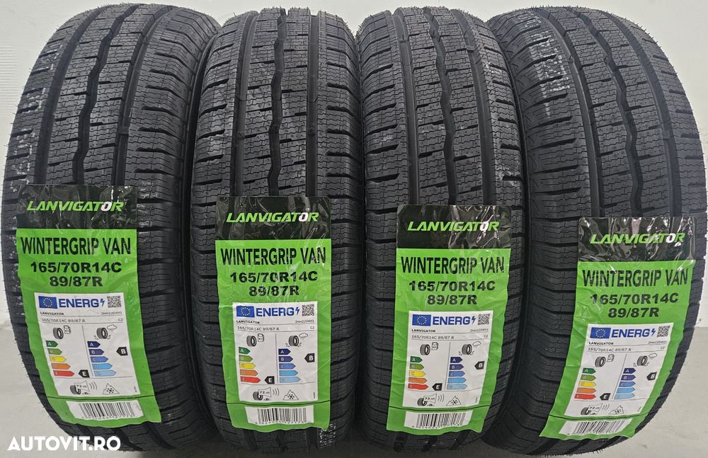 165/70 R14C, 89R,LANVIGATOR Wintergrip VAN,  Anvelope de iarna  M+S - 1