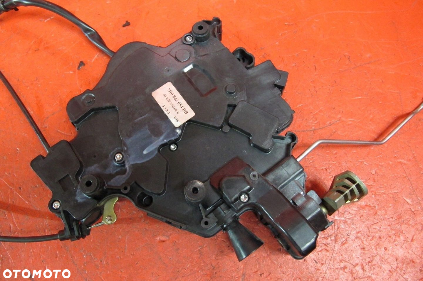 VW TRANSPORTER T5 MULTIVAN ZAMEK DRZWI PRZESUWNYCH PRAWY 7H0843654BB KPL - 5