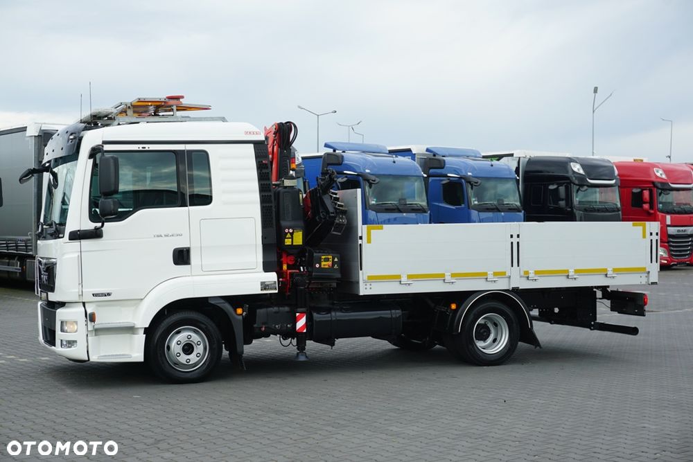 MAN / TGL / 12.250 / SKRZYNIOWY + HDS / FASSI F 65 / PILOT - 5