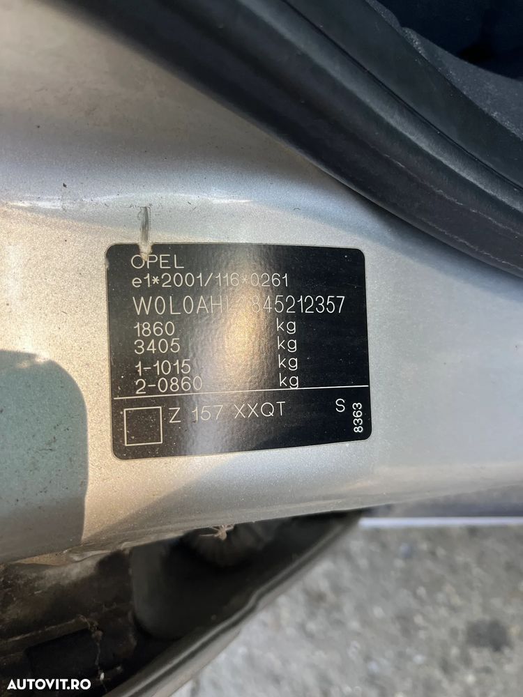 Dezmembrez Opel Astra H hatchback 2.0 benzina Z20LEL 125KW 2005 gri argintiu Z157 - 8