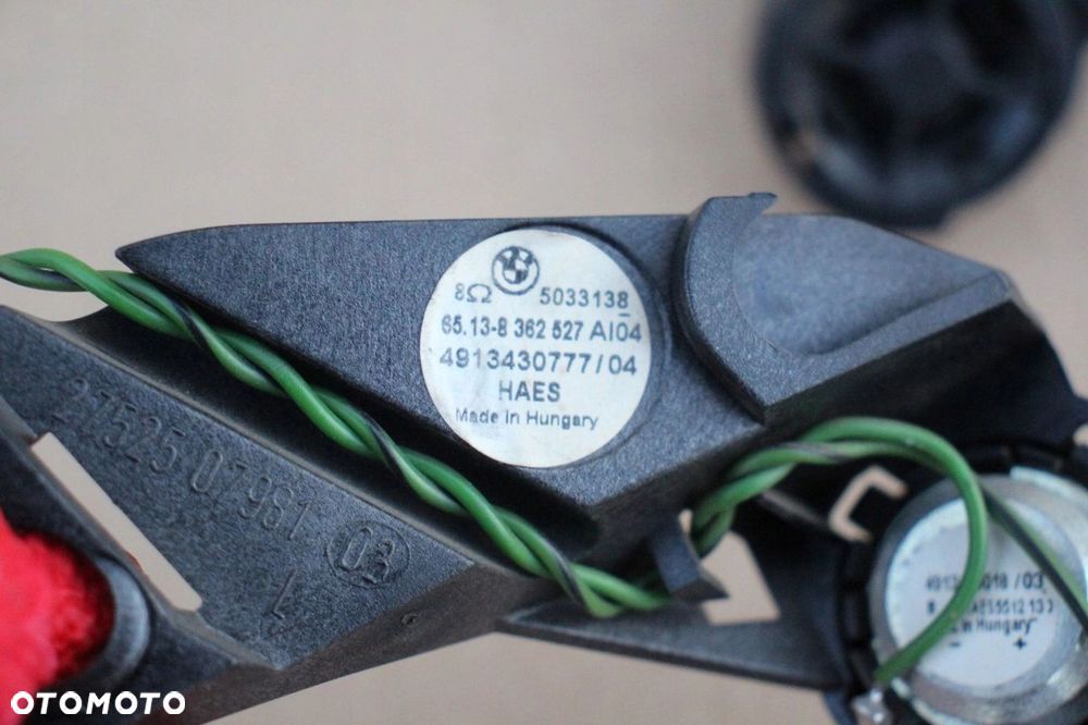 Głośniki oryginalne wysokotonowe drzwi BMW 5 E39 8362527 - 4