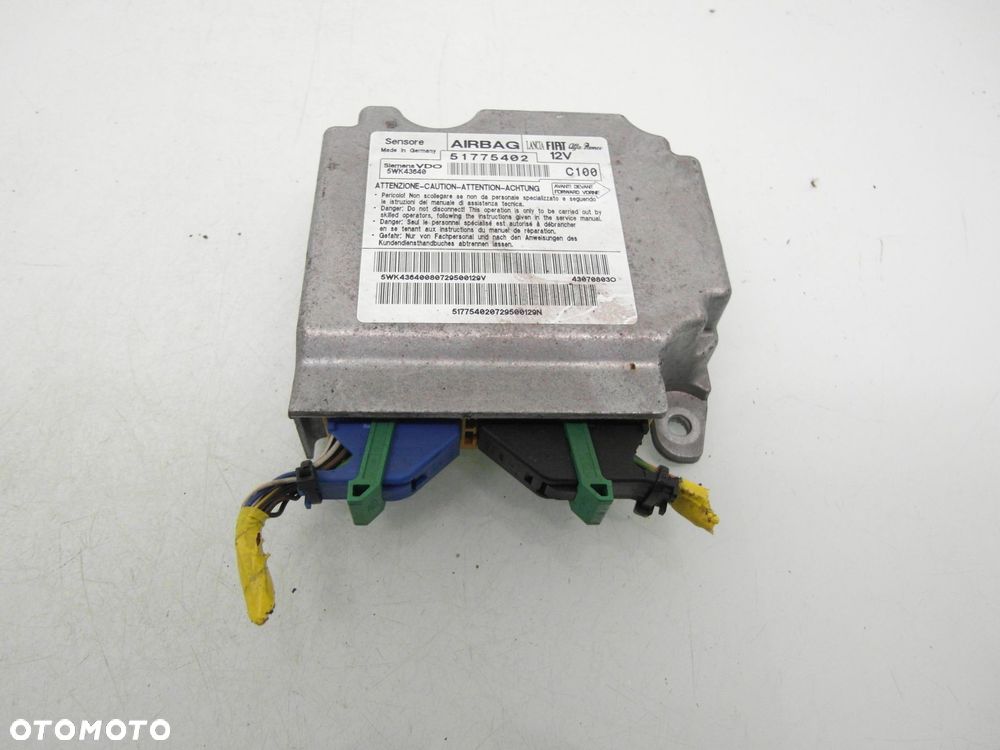 MODUŁ AIRBAG FIAT BRAVO II 51775402 5WK43640 - 1