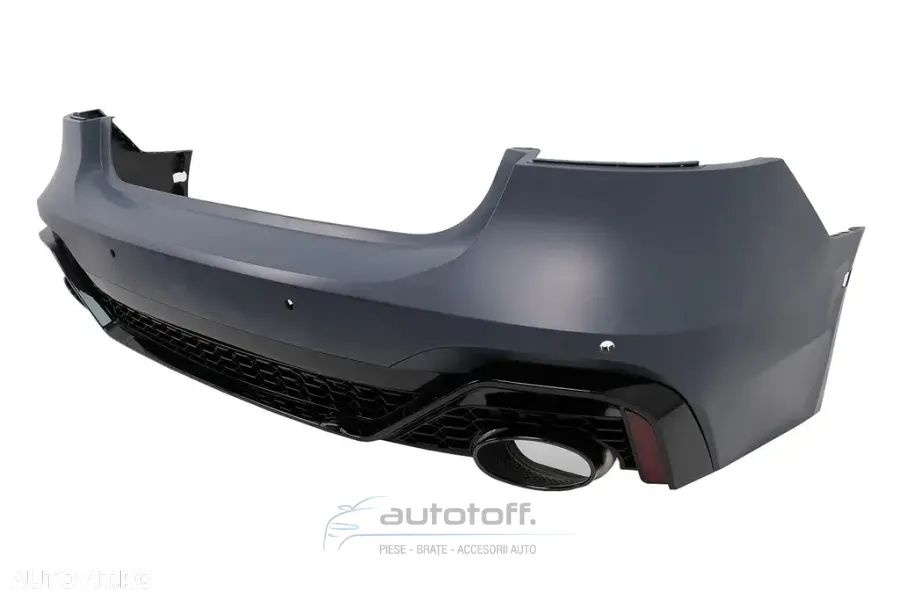 Pachet exterior compatibil cu Audi A7 C7 4G (2010-2017) Conversie la Audi A7 C8 (2018+) RS7 Design - 6