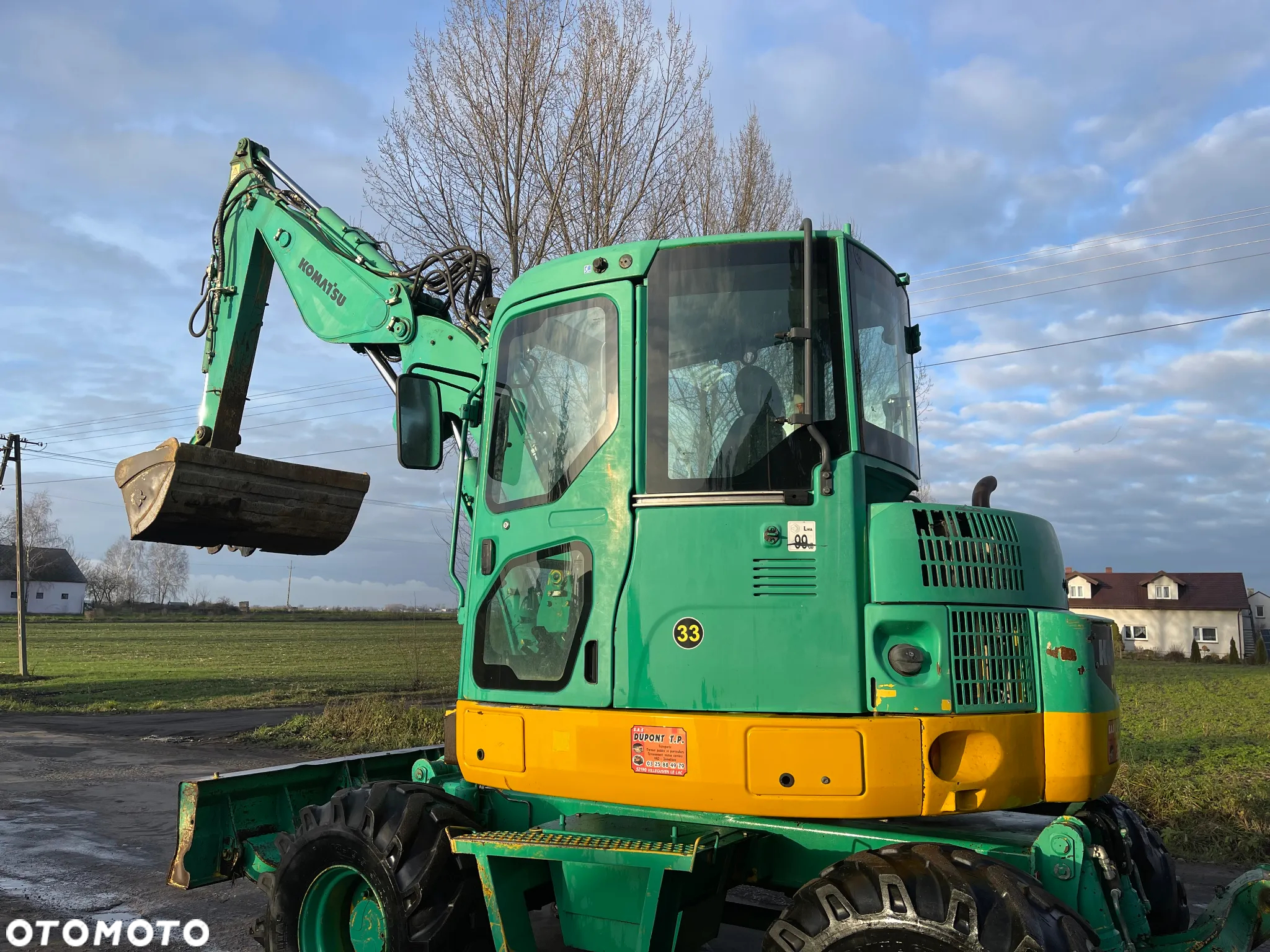 Komatsu Koparka kołowa Komatsu PW 98 MR Rok 2008 Gotowa do pracy W pełni sprawna Brutto - 12