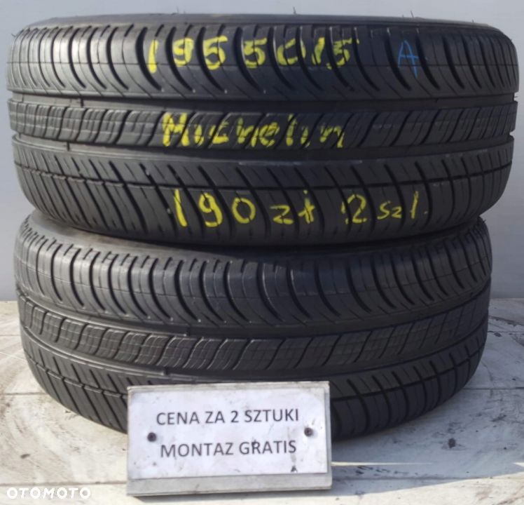 195/50/15 cena za 2 szt. letnie* Michelin WA-wa centrum - 1