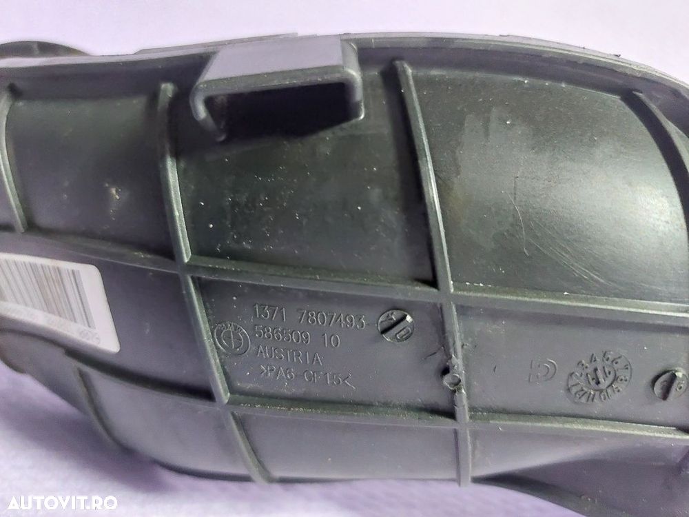 Tub aspirare aer motor N57 3.0 BMW E90 E91 E92 E93 Cod 7800067 - 3