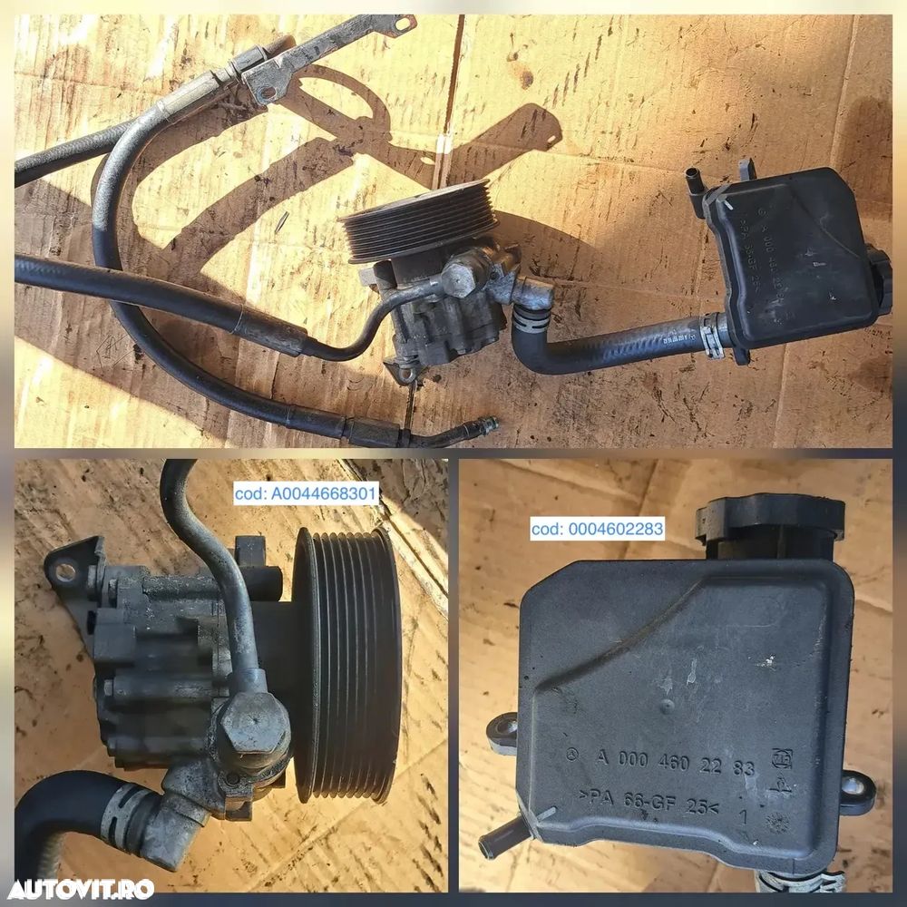 Anexe motor mercedes OM642 3.0cdi 3.2cdi 3.5cdi W219 diesel rampa injectoare pompa inalta presiune electromotor alternator pompa servo clapeta acceleratie rampa injectoare galerie admisie evacuare instalatie electrica - 6