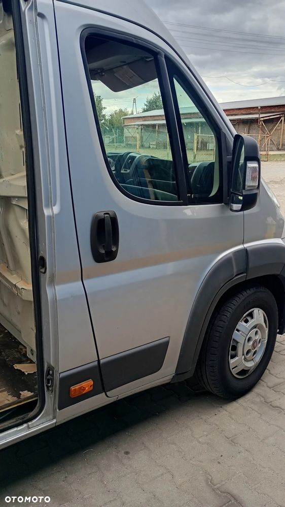 F.V Drzwi PRAWE PRZEDNIE LEWE SREBRNY METALIK uzbrojone KOMPLETNE  PEUGEOT BOXER FIAT DUCATO CITROEN JUMPER Drzwi gotowe do założenia MONTAŻ - 14