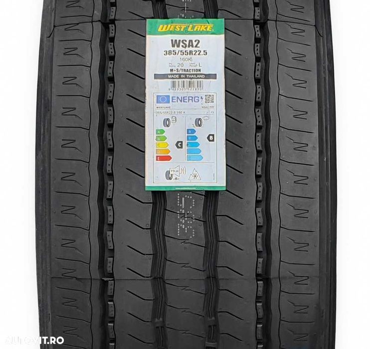 Anvelopa NOUA M+S* Regional 385/55R22.5 Westlake WSA2 160K 20PR Directie - 2