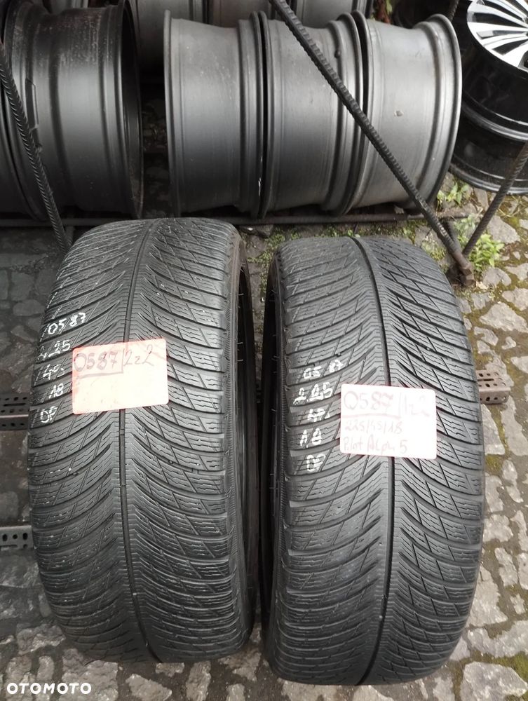 Michelin 225 45 18 Opony Zimowe Pilot Alpin 5 - 1