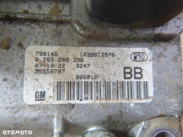 ZESTAW STARTOWY OPEL ASTRA III H 1.4 16V 55558787 BB - 29