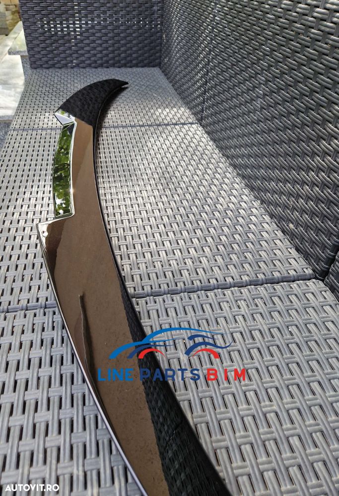 Eleron Lip Codita Portbagaj BMW Seria 3 G20 M4 style, Negru Lucios NOU - 5