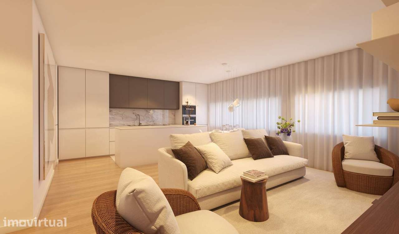 CASAS DO NINHO: APARTAMENTOS NOVOS T3, T3 DUPLEX E T4 NA PÓVOA DE VAR - Grande imagem: 2/5